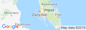 Zanzibar Urban/west map